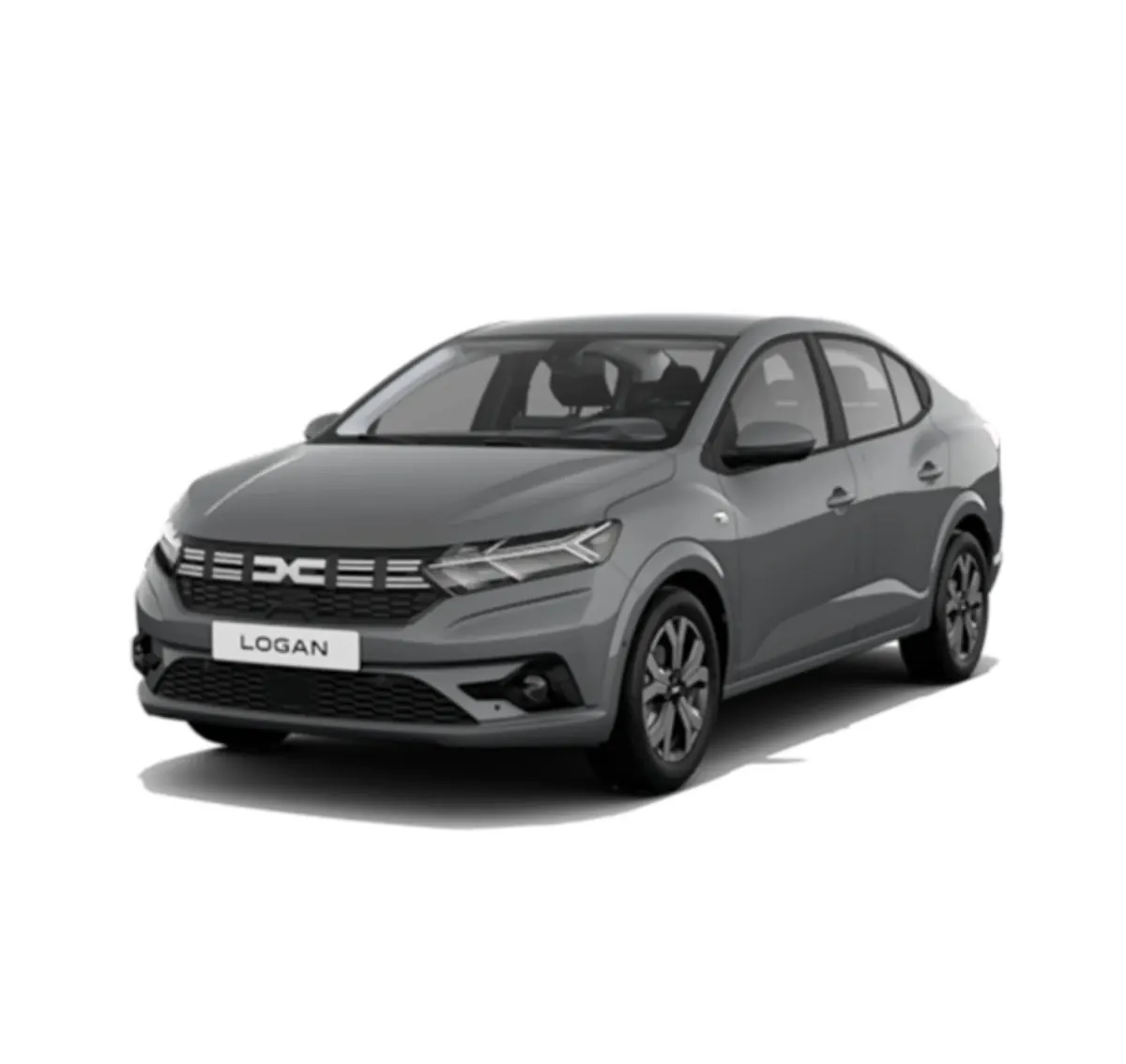 Dacia Logan grise — location voiture Marrakech