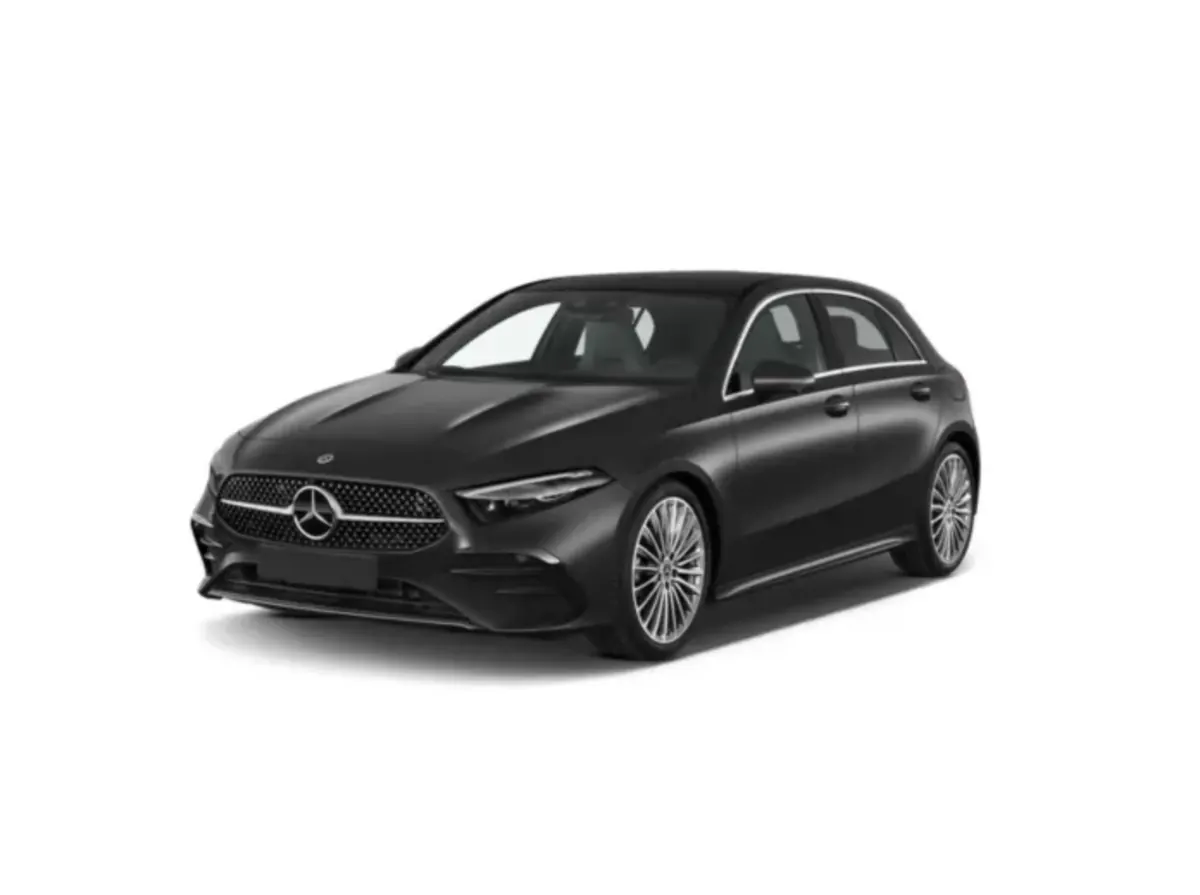 Mercedes Classe A noire — location voiture de luxe Marrakech