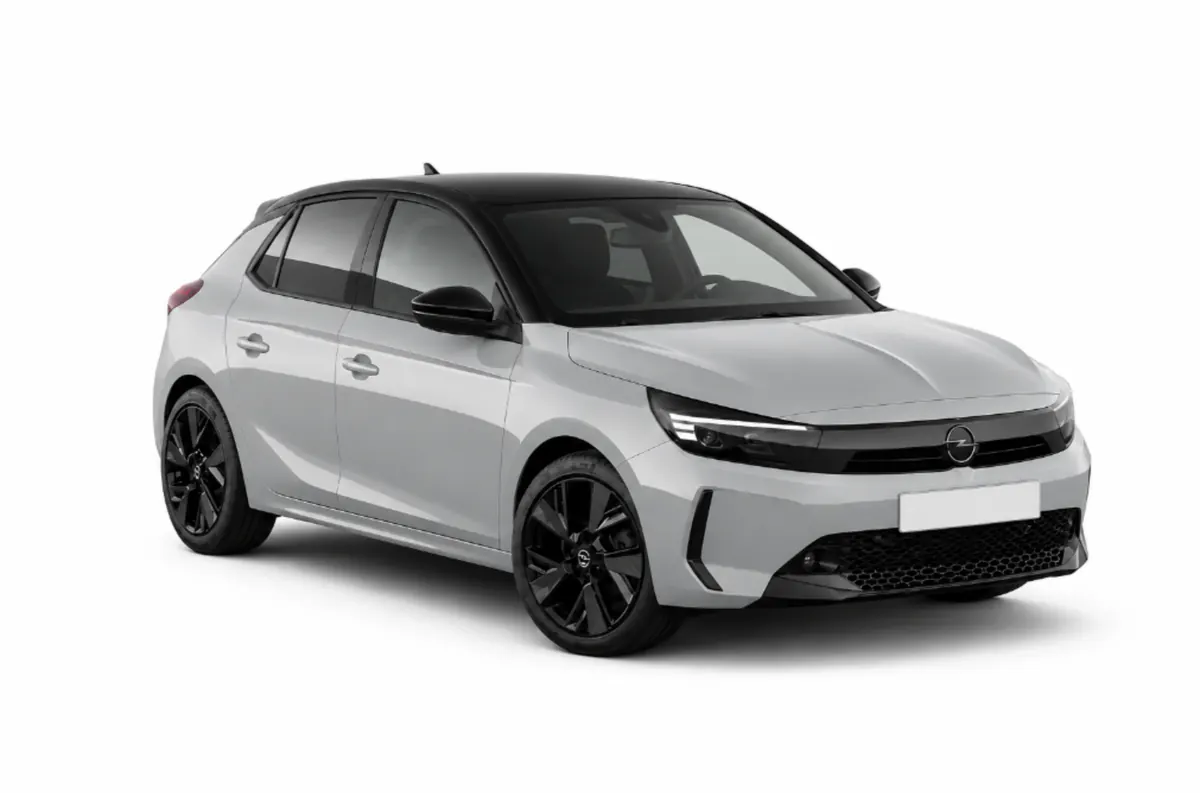 Opel Corsa grise — location voiture Marrakech