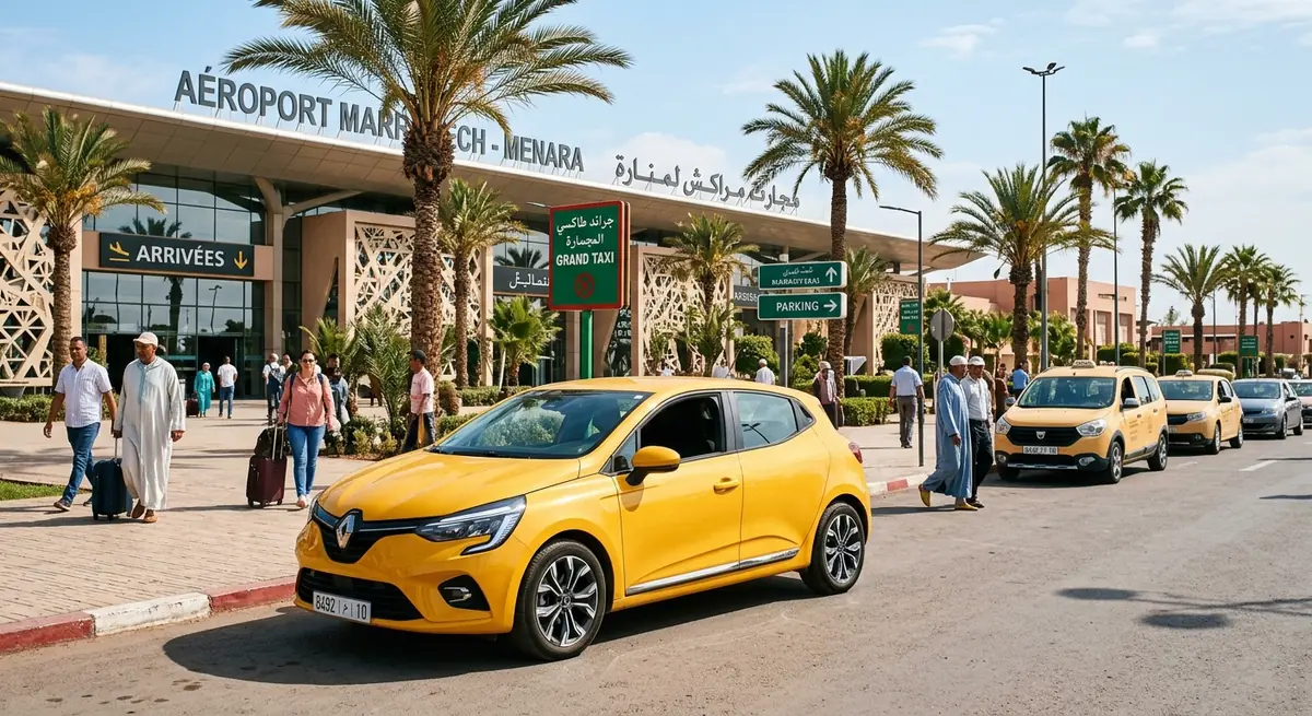 Voiture de location à l’aéroport Marrakech-Ménara — Économiques