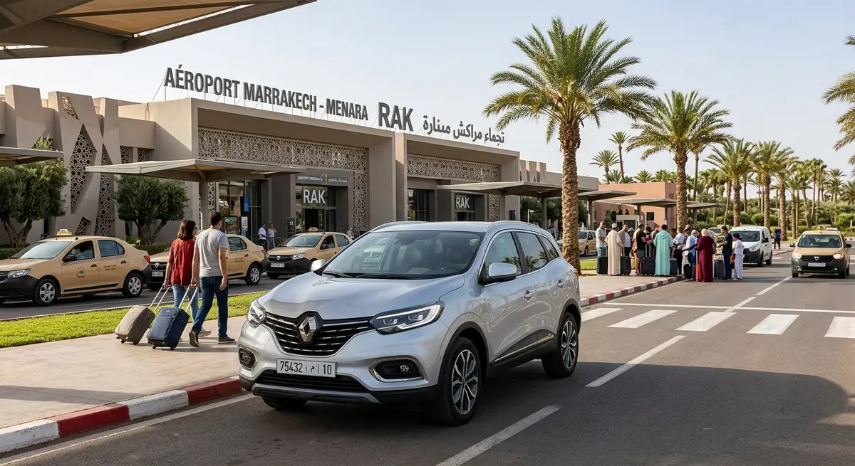 Voiture de location à l’aéroport Marrakech-Ménara — SUV